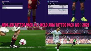NEW LEG TATTOO PACK V1 ( INCLD ARM TATTOO AIO ) 2023 || ALL PATCH COMPATIBLE || HOW TO INSTALATION