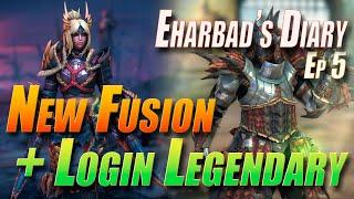 New Fusion and Login Legendary | Eharbad's Diary - Episode 5 | Raid Shadow Legends