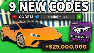 *NEW* WORKING ALL CODES FOR Car Dealership Tycoon 2024 DECEMBER! ROBLOX Car Dealership Tycoon CODES