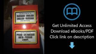 Download Romanov's Russian-English English-Russian Dictionary [P.D.F]