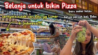 BELANJA UNTUK BIKIN PIZZA SENDIRI DIRUMAH, YUMI CHAN UDAH KANGEN PIZZA BUATAN MAMAKNYA‼️