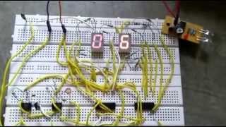 People  or object counter Circuit Project Working