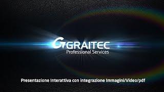 Presentazione Interattiva con integrazione di immagini, video e file pdf.