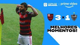 FLAMENGO 3 x 1 ATLÉTICO-MG | MELHORES MOMENTOS | FINAL DA COPA DO BRASIL 2024