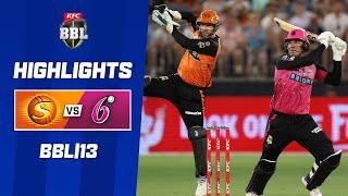 Perth Scorchers v Sydney Sixers | BBL|13