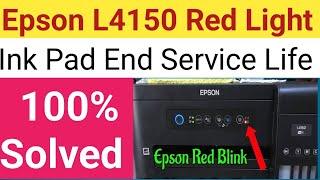 L4150 Epson printer resetter | epson l4150 adjustment program free download | epson l4150 red light