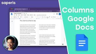 How to use Columns in Google Docs