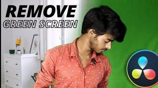 how to remove green screen in davinci resolve in hindi | Davinci Resolve 17 | Davinci Resolve 18 |