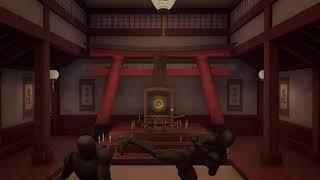 UE4 Virtual Set - Dojo Interior Video Flythrough