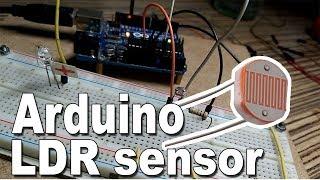 Arduino LDR sensor + LED Tutorial