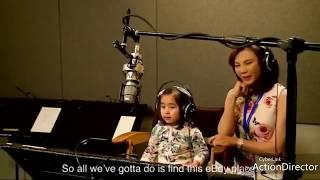 SCARLET SNOW BELO Voice Acting as Vanellope! it's a Wow!