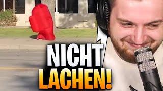 VERSUCHE nicht zu LACHEN bei diesen MEMES - REAKTION auf Unusual MEMES | Trymacs Stream Highlights