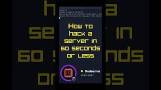 Hack a Server in 60 Seconds - Redeemer on HTB