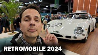 RETROMOBILE 2024 - Ferrari 250gto , mclaren f1 , porsche 917 , f40 & legends