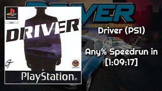 Driver (PS1) - Any% Speedrun in [1:09:17] [Former WR]