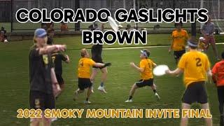 Throwback: Colorado Gaslights Brown