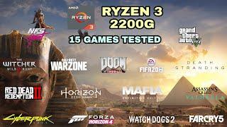 Ryzen 3 2200G (Vega 8) Gaming Test ! 2021