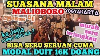 SUASANA MALAM di MALIOBORO - YOGYAKARTA | Cuma modal 16rb? SERU BANGET | NGEMUD #1 - Wulan Mudmud