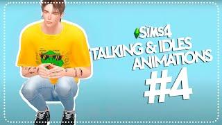 Sims 4 Animation Pack | Talking & Idles Animations #4 (FREE)