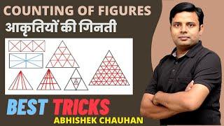 Counting of figures reasoning questions in hindi| counting of figures in reasoning |Abhishek Chauhan