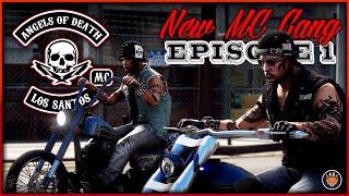 FiveM CIV Gang RP | Angels of Death MC  | Part 1 - New Motorcycle Gang in Town (MLRP - GTA 5)