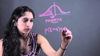 How to Find the Percentile in a Bell Curve : Math Tips & Calculations