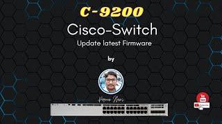 C-9200 Cisco Switch Upgrade Latest IOS version using pen drive through USB port at switch