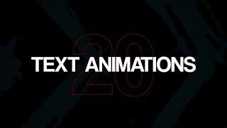 Text Animation Pack + 3D Typo Project/ Vegas Pro 14-20