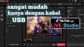 cara live streaming mobile legend to tiktok live studio‼️ simak sampai akhir video (tutorial)