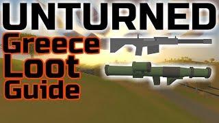 Unturned Greece Loot Guide (With Text)