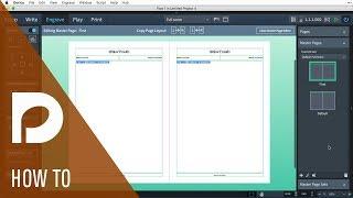 Introduction to Pages and Master Pages | Page Layout in Dorico