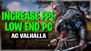 Assassins creed Valhalla low end pc lag fix! improve performance & increase fps