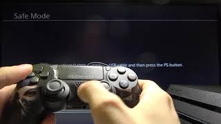 How to Reset SONY PlayStation 4 using Safe Mode – Restore to Default Settings