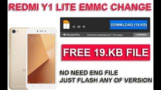 Redmi Y1 LITE  EMMC Changed With Dual Imei | Storage upgrade 16GB To 32GB No Need ENG  File