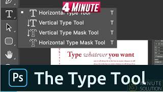 How to Use Text Tool in Photoshop 2024