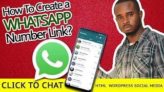 How To Create a WHATSAPP Number Link? (for Website Button, Wordpress, Social Media)