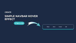 Create a simple navbar using html and css || Navigation bar #htmltutorial #csstutorial #navbar #css