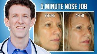 What is a 5 Minute Nose Job | Non Surgical Procedure