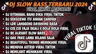 DJ SLOW BASS TERBARU 2024DJ DITINGGAL BANG DIKA SOUND VIRAL TIKTOK  REMIX FULL ALBUM TERBARU 2024