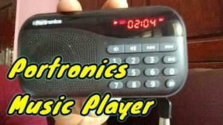 Portronics portable Music Player • Review