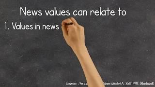 What are news values?