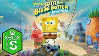 SpongeBob SquarePants Battle for Bikini Bottom Rehydrated Xbox Series S Gameplay Review [Game Pass]