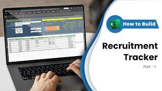 Recruitment Tracker Excel Template - Building Step by Step - Part 1