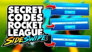 All New SECRET CODES In Rocket League SIDESWIPE