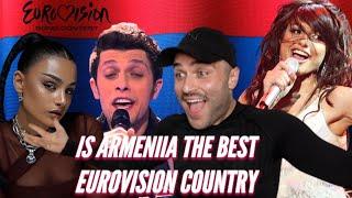 REACTING TO ARMENIA´S BEST EUROVISION SONGS