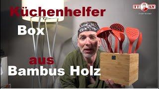 Geniale Bambus Küchenhelfer Box! Vorratsdose von Zwilling aus Bambusholz für die Küche! Review 2024