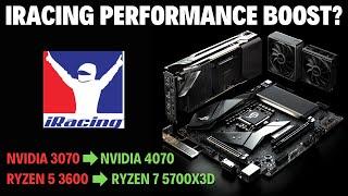 How GPU and CPU Upgrades Transformed My iRacing Experience (3070 to 4070 + Ryzen 5 to 5700x3d)