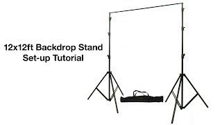 12x12ft Backdrop Stand Tutorial | How to Setup | eFavormart.com