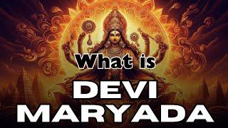 The ONLY SPIRITUAL Practice you need to fix your LIFE | Devi Maryada Explained