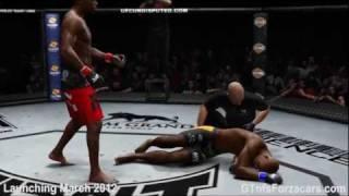 UFC Undisputed 3 Gameplay 2012 Anderson Silva vs Jon Jones KNOCK OUT